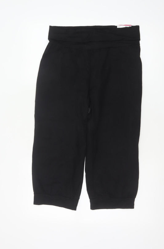 Decathlon Women Black UK 14 Jogger Stretch Activewear Trousers