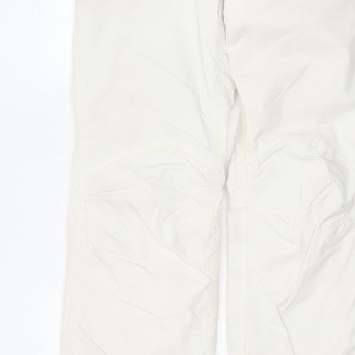 Dare2b Women's White UK 24 Snow Pants Adjustable Waist Ski Trousers