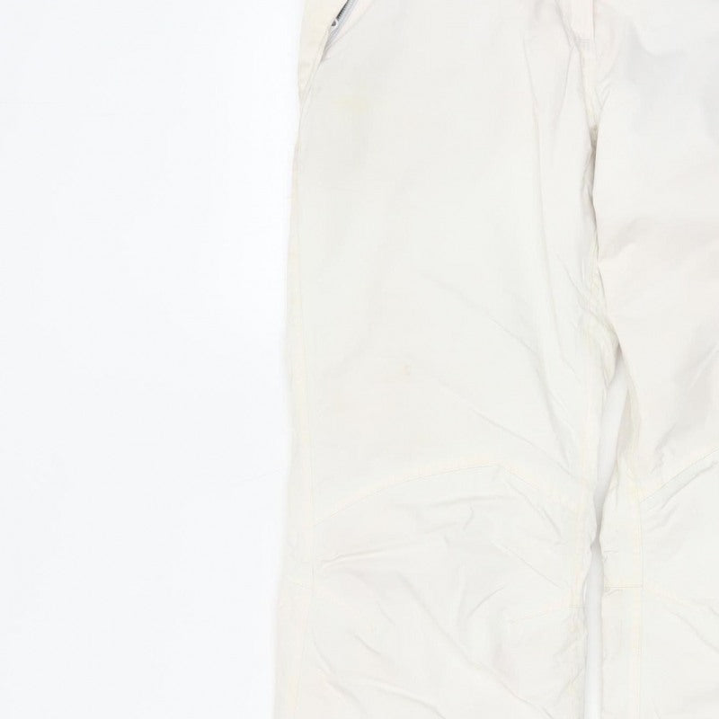 Dare2b Women's White UK 24 Snow Pants Adjustable Waist Ski Trousers