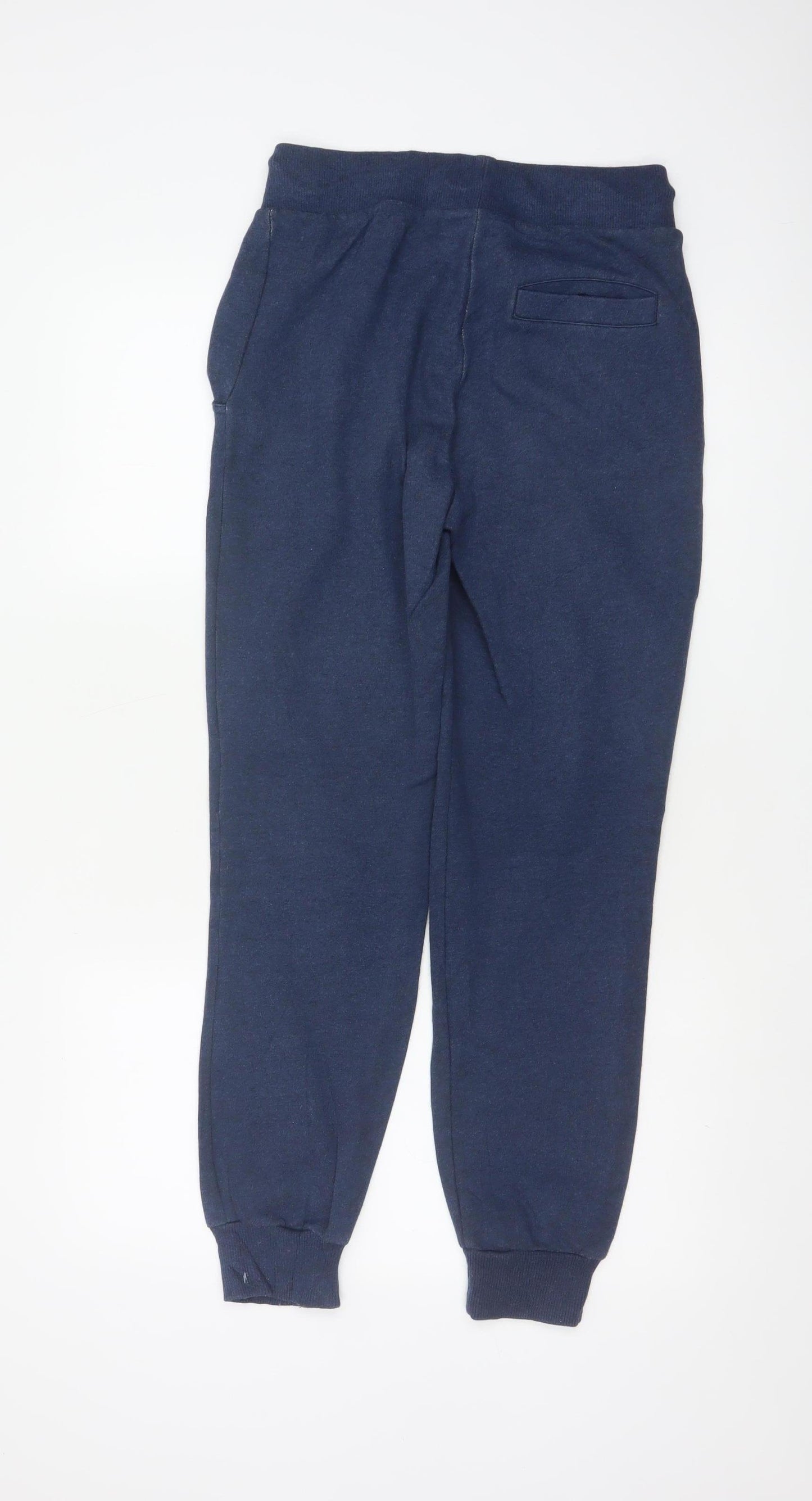 Adidas Originals Women’s Blue UK 8 Jogger Sweatpants Logo Pockets
