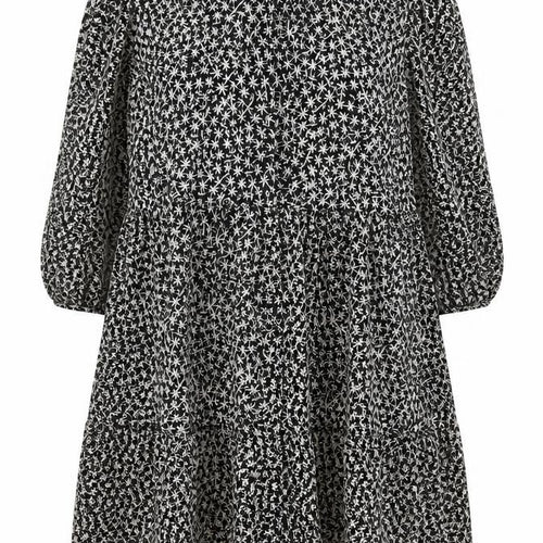 New Look Maternity Women Black Floral UK 20 Midi Swing Dress