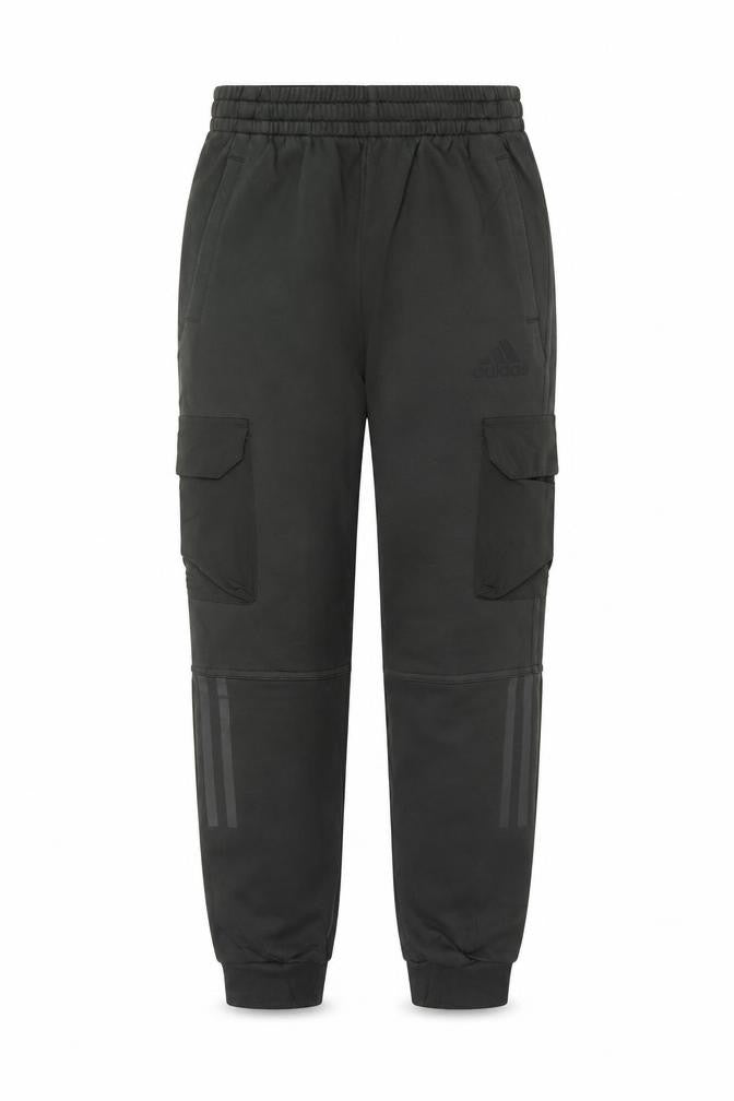 Adidas Boys Grey Cargo Jogger Trousers 11-12 Years 152cm
