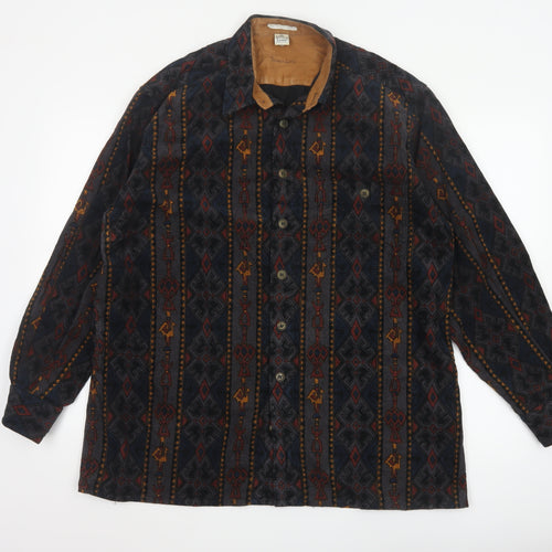 Thomas Lloyd Men’s XL Aztec Geometric Cotton Long Sleeve Shirt