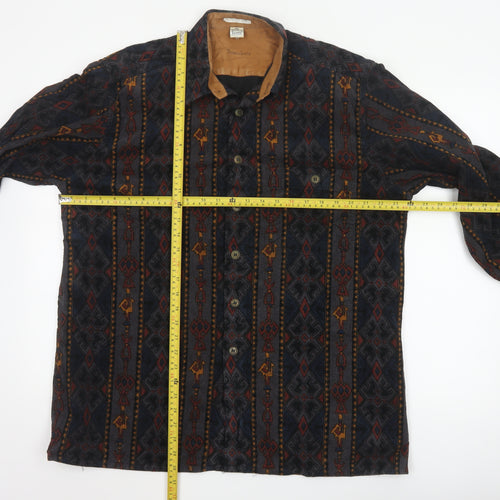 Thomas Lloyd Men’s XL Aztec Geometric Cotton Long Sleeve Shirt