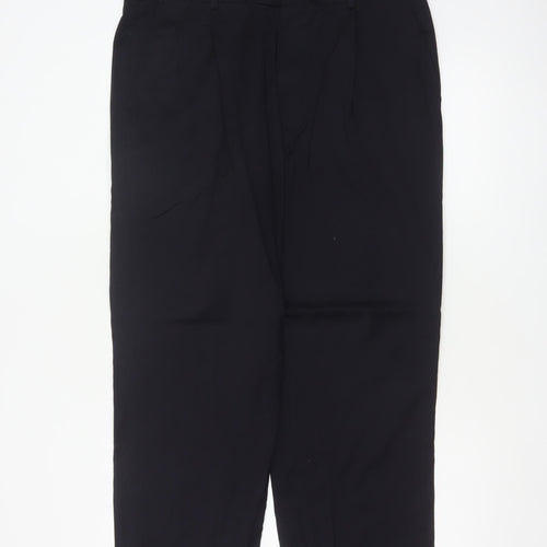 Marks & Spencer Autograph Men’s Blue 36 Wool Dress Trousers 36/29