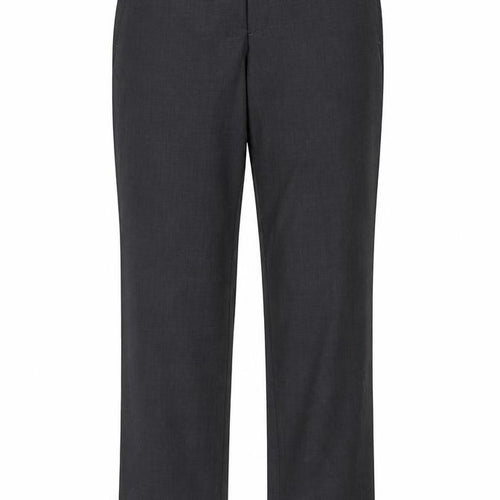 Jaeger Women’s Grey UK 10 Regular Wool Straight Leg Tailored Trousers