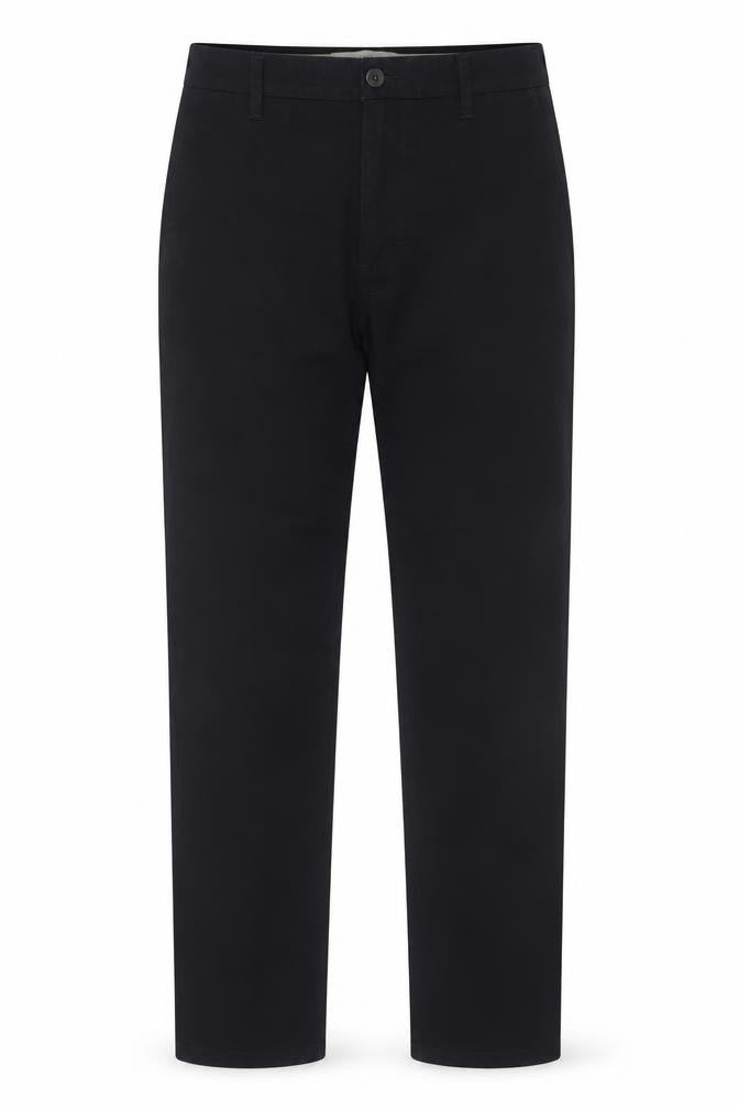Marks & Spencer Men's Black 34/31 Slim Fit Cotton Stretch Trousers