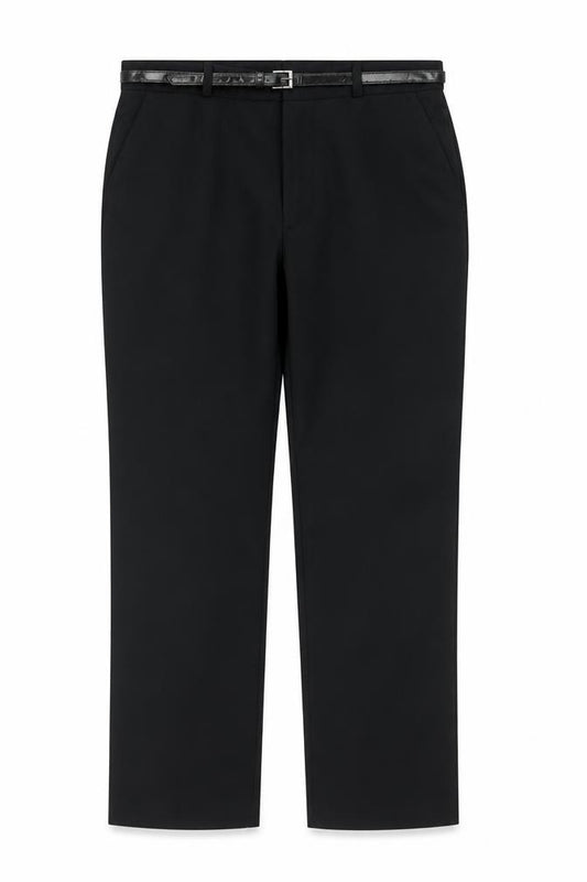 Marks & Spencer Boys Black 15-16 Years Dress Pants Super Skinny Stretch