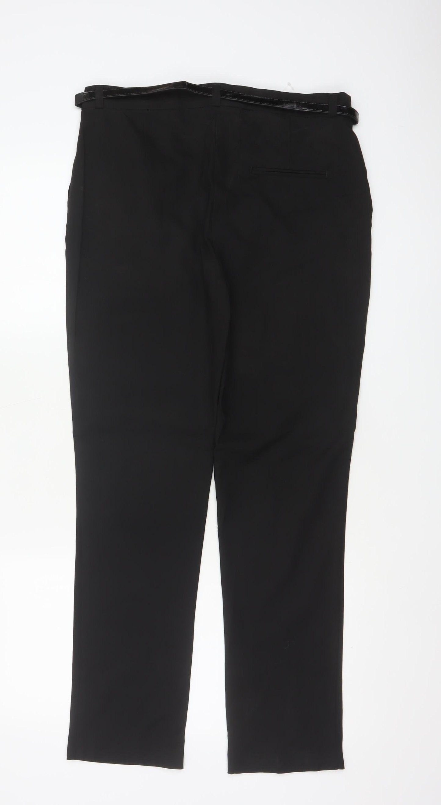 Marks & Spencer Boys Black 15-16 Years Dress Pants Super Skinny Stretch