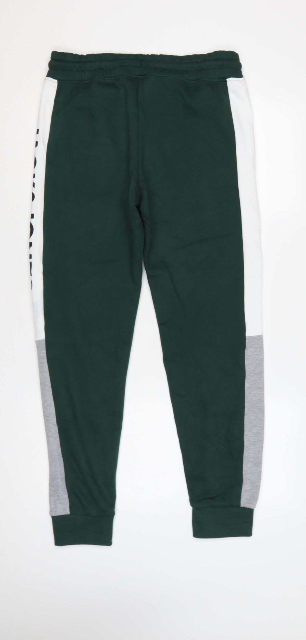 Jack & Jones Men’s Green Logo Panel Jogger Sweatpants Size S