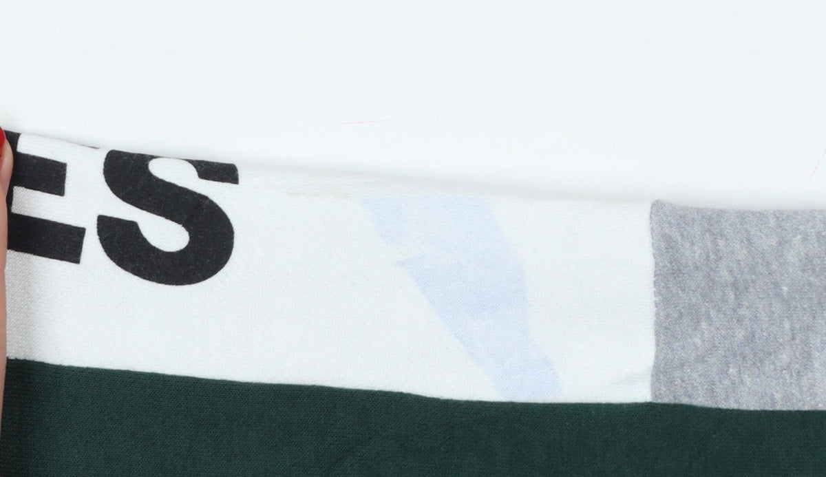 Jack & Jones Men’s Green Logo Panel Jogger Sweatpants Size S