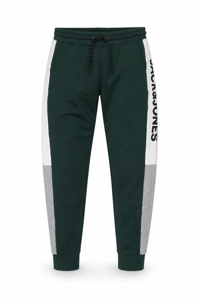 Jack & Jones Men’s Green Logo Panel Jogger Sweatpants Size S