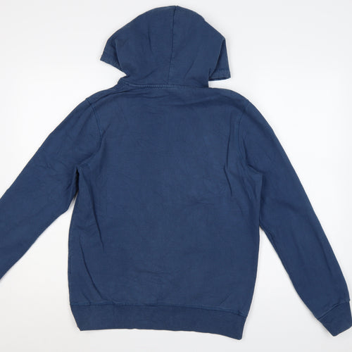 Jack & Jones Men’s Blue M Originals Graphic Pullover Hoodie