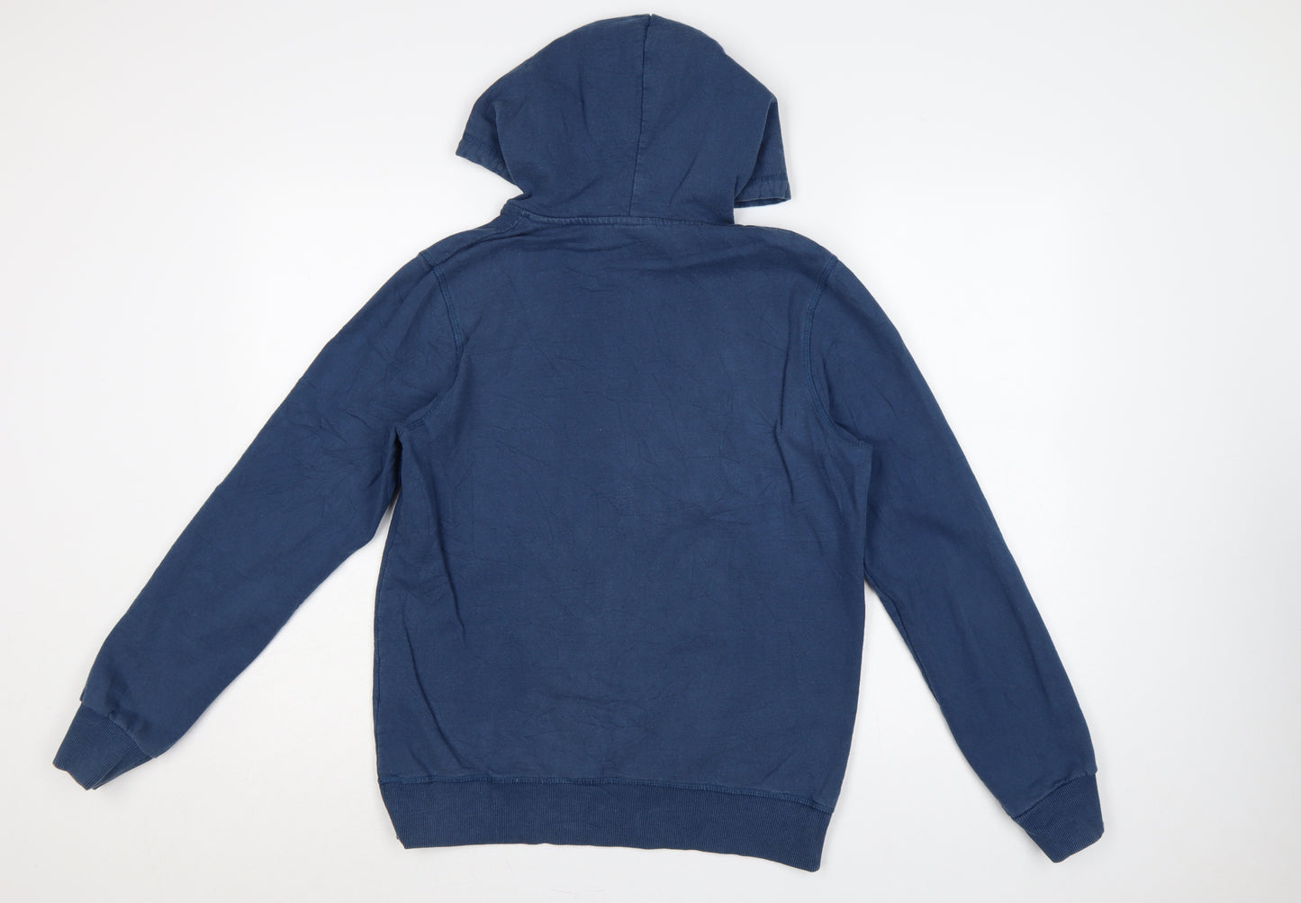 Jack & Jones Men’s Blue M Originals Graphic Pullover Hoodie