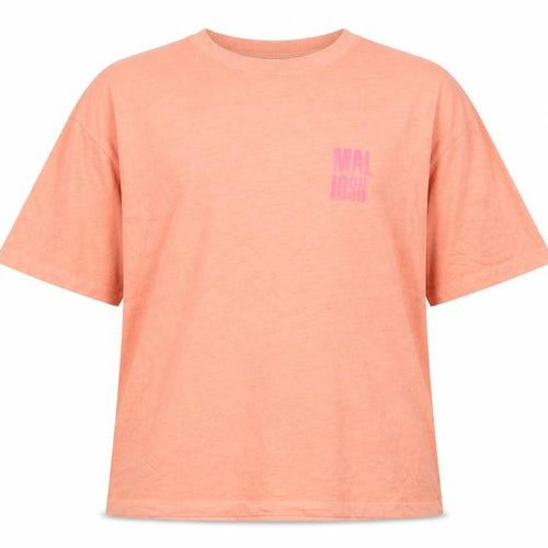 Marks and Spencer Women Orange L Malibu California Cotton T-Shirt