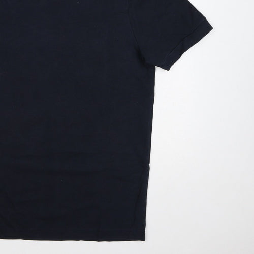 ARNE Men’s Black L Crew Neck Short Sleeve Logo T-Shirt