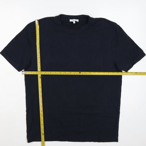 ARNE Men’s Black L Crew Neck Short Sleeve Logo T-Shirt