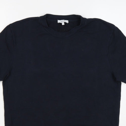 ARNE Men’s Black L Crew Neck Short Sleeve Logo T-Shirt