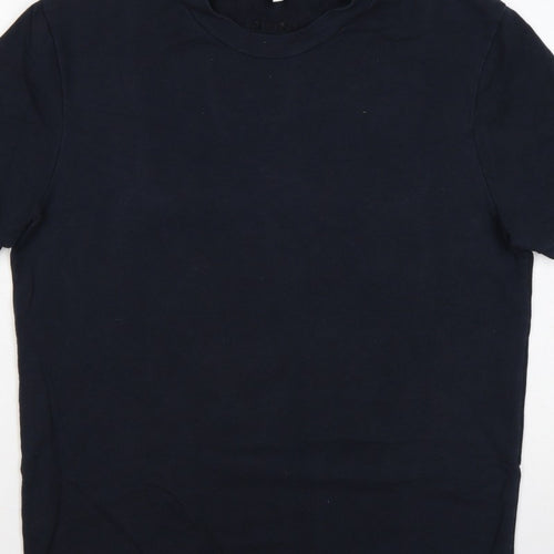 ARNE Men’s Black L Crew Neck Short Sleeve Logo T-Shirt