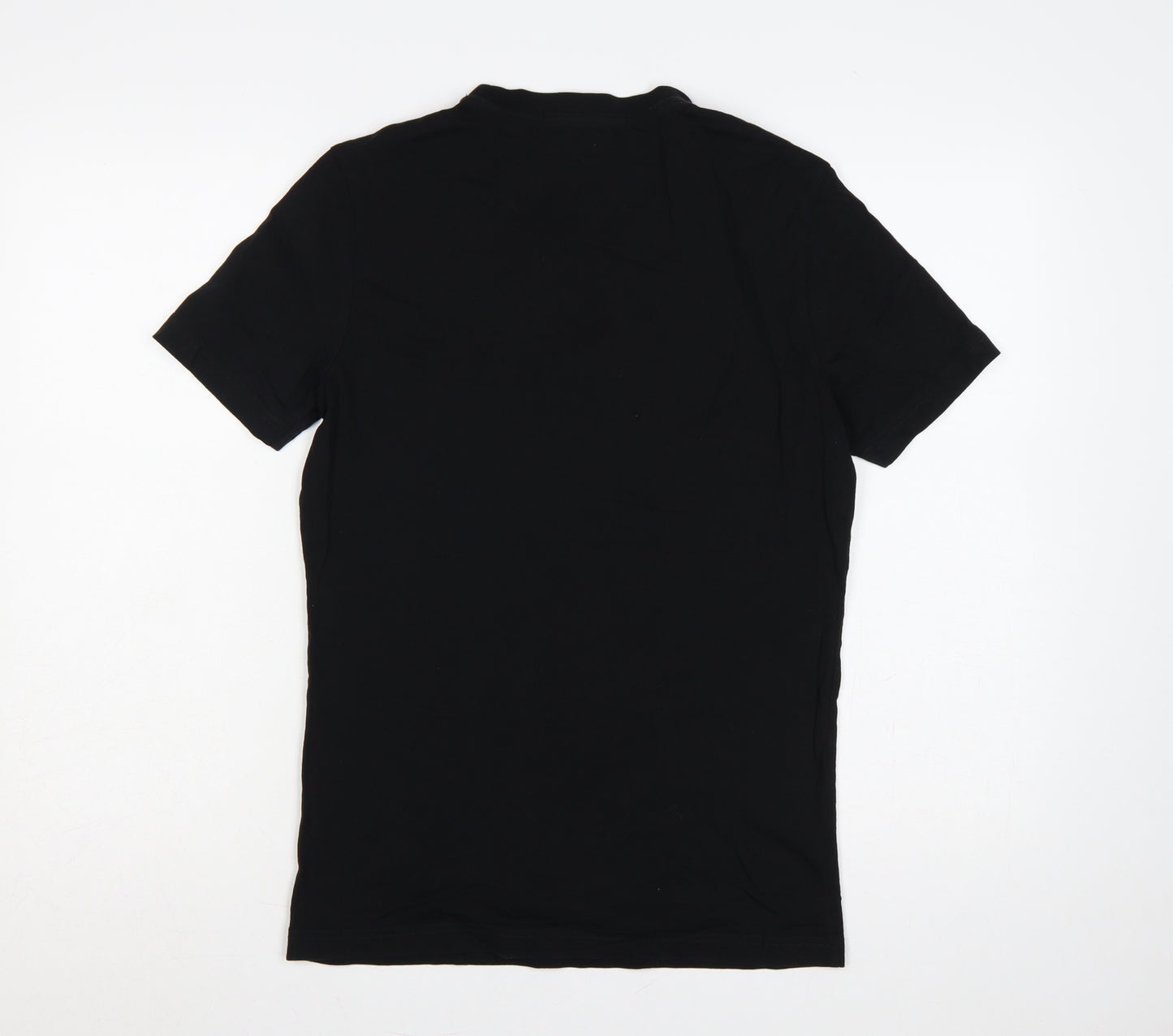 Calvin Klein Jeans Men's Black M Logo Graphic Crew Neck Short Sleeve T-Shirt