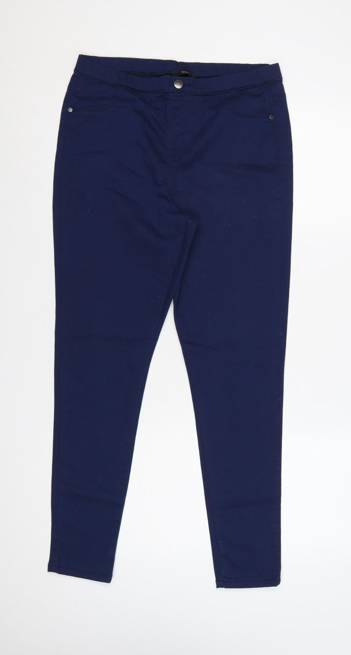 George Women’s Navy Blue UK 12 Skinny Stretch Jeans