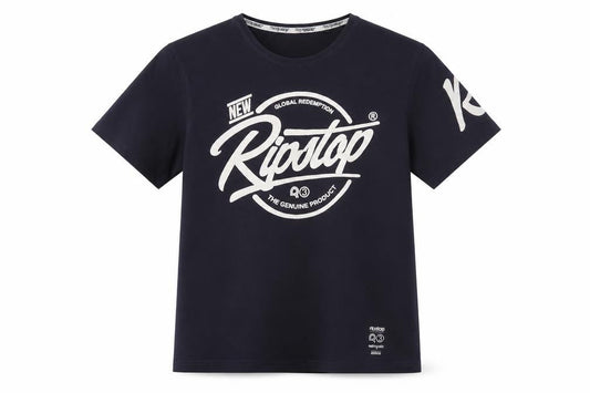 Ripstop Boys Blue 12-13 Years Basic Graphic Logo Cotton T-Shirt