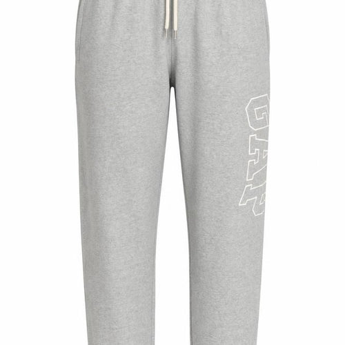 Gap Women Grey S Logo Jogger Sweatpants Elastic Waist Drawstring