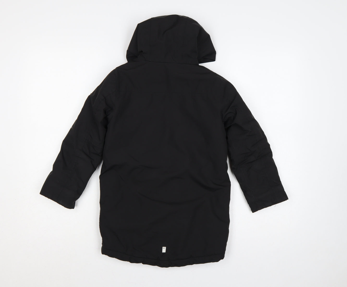 Regatta Boys Black 5-6 Years Hooded Padded Waterproof Parka Jacket