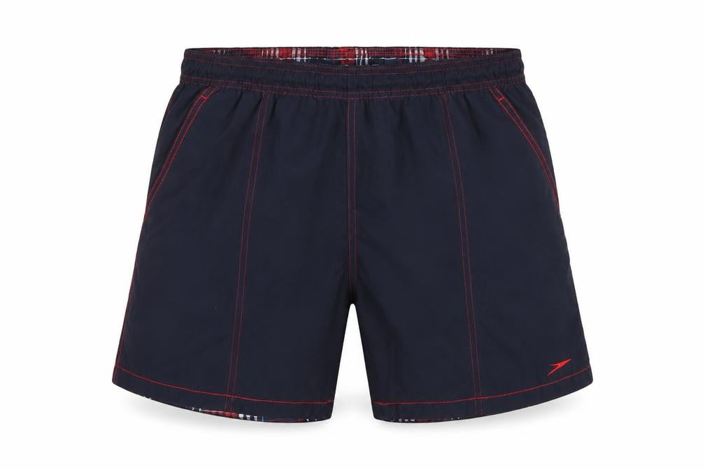 Speedo Men’s Blue L Swim Shorts Elastic Waist Pockets