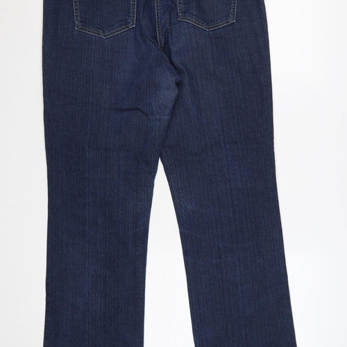 David Emanuel Women’s Blue Size 14 Dark Wash Bootcut Jeans