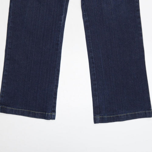 David Emanuel Women’s Blue Size 14 Dark Wash Bootcut Jeans