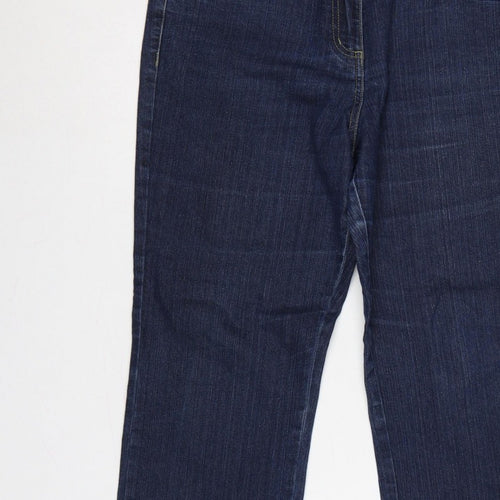 David Emanuel Women’s Blue Size 14 Dark Wash Bootcut Jeans