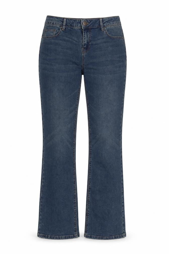 George Women’s Blue UK 12 Bootcut Mid Rise Stretch Jeans