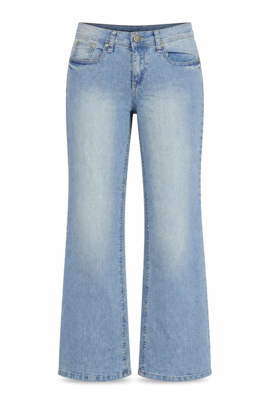 Yessica Women’s Blue Bootcut Jeans UK 10 EU 38 30in Leg Stretch