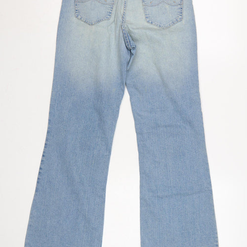 Yessica Women’s Blue Bootcut Jeans UK 10 EU 38 30in Leg Stretch