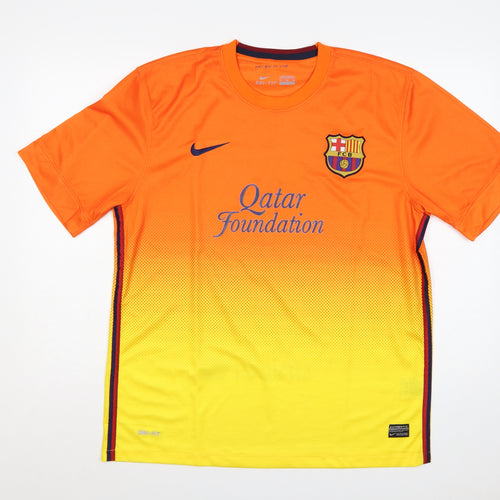 Nike Mens XL Barcelona 2012-13 Away Football Jersey Multicoloured