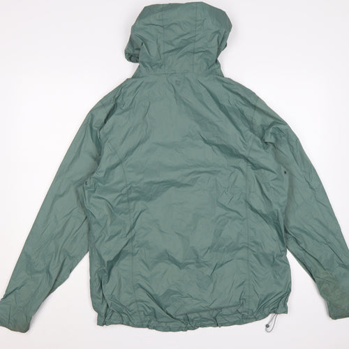 Mountain Warehouse Women’s Green UK 14 Waterproof Packaway Rain Jacket