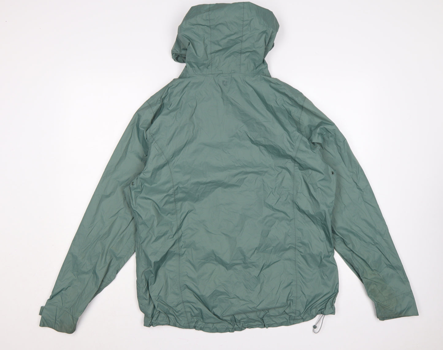 Mountain Warehouse Women’s Green UK 14 Waterproof Packaway Rain Jacket