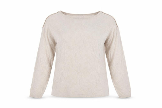 Next Women Beige Size S Lightweight Knit Round Neck Jumper Long Sleeve