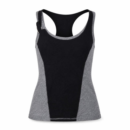 Karen Millen Women Grey Black Colourblock Racerback Camisole Tank Top 10
