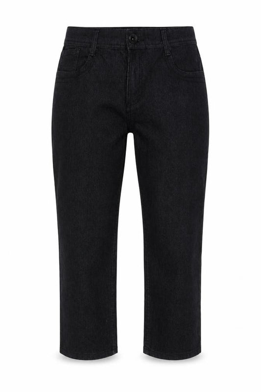 Marks & Spencer Womens Black UK 10 Straight Leg Denim Jeans