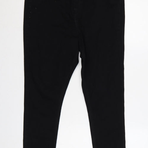 F&F Women Black UK 18 Skinny Denim Jeans 5 Pocket