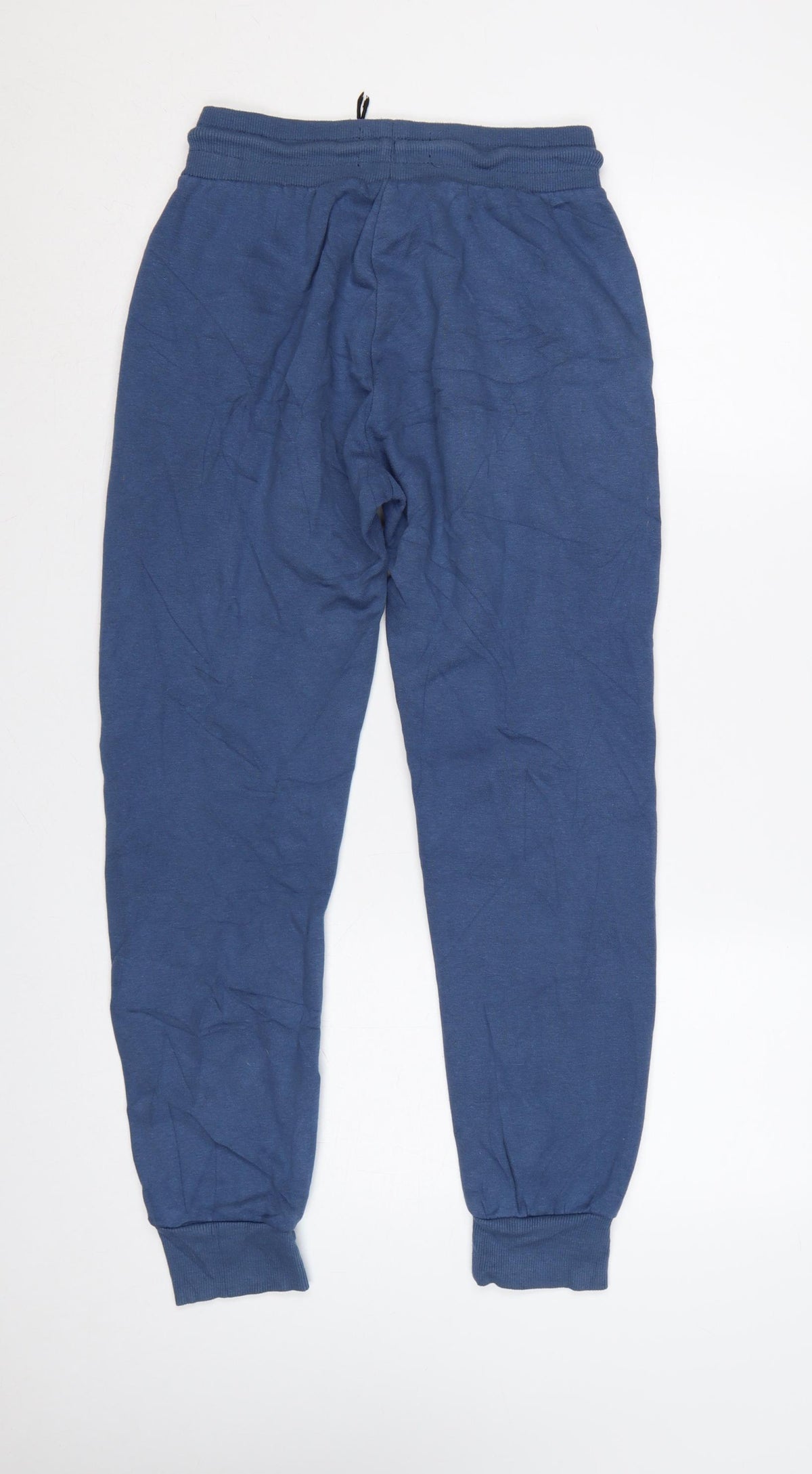 McKenzie Men’s Blue M Logo Cuffed Drawstring Jogger Sweatpants
