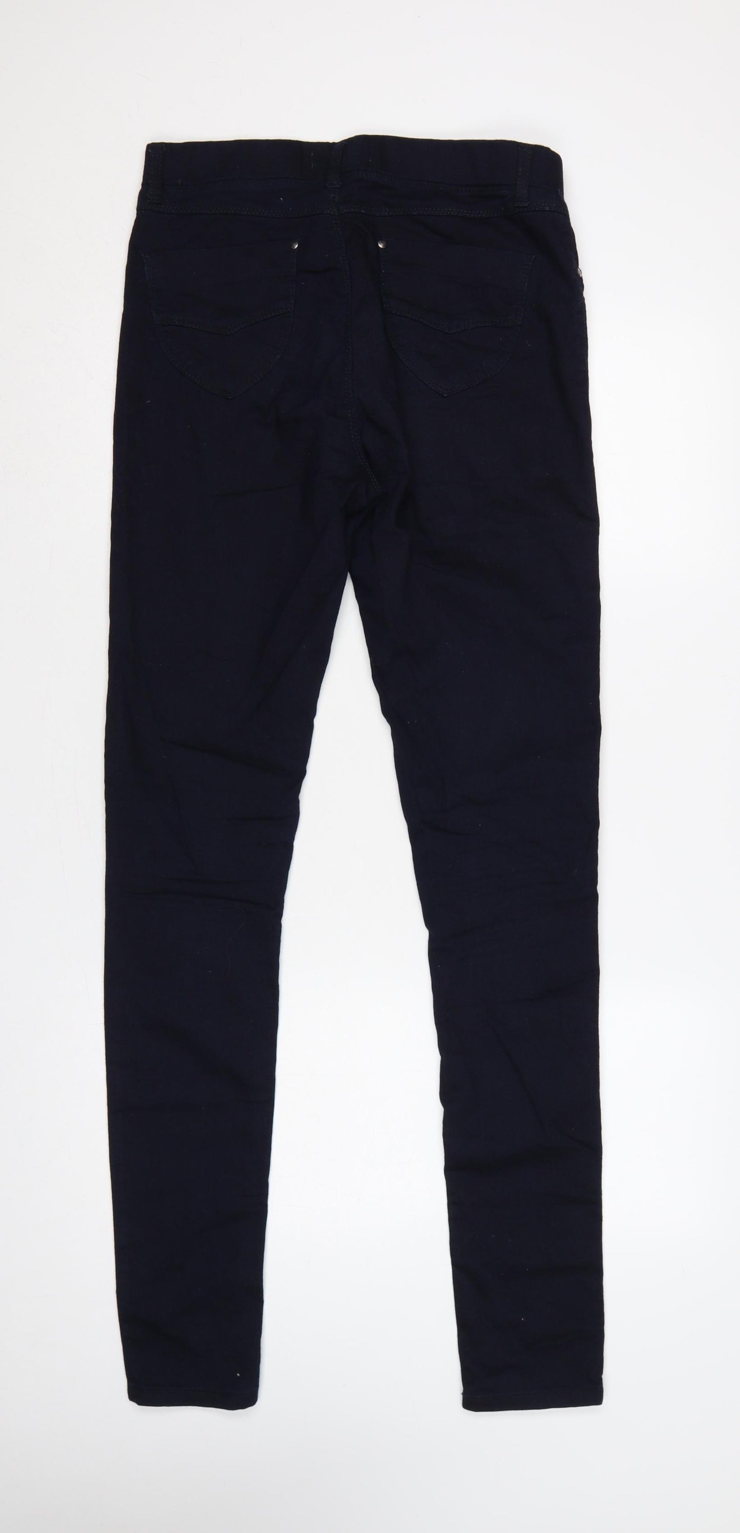 Dorothy Perkins Women Black Size 12 Stretch Denim Jeggings Pockets
