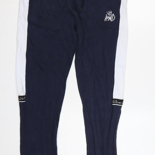 Kings Will Dream Men's Blue M Jogger Sweatpants Logo Drawstring