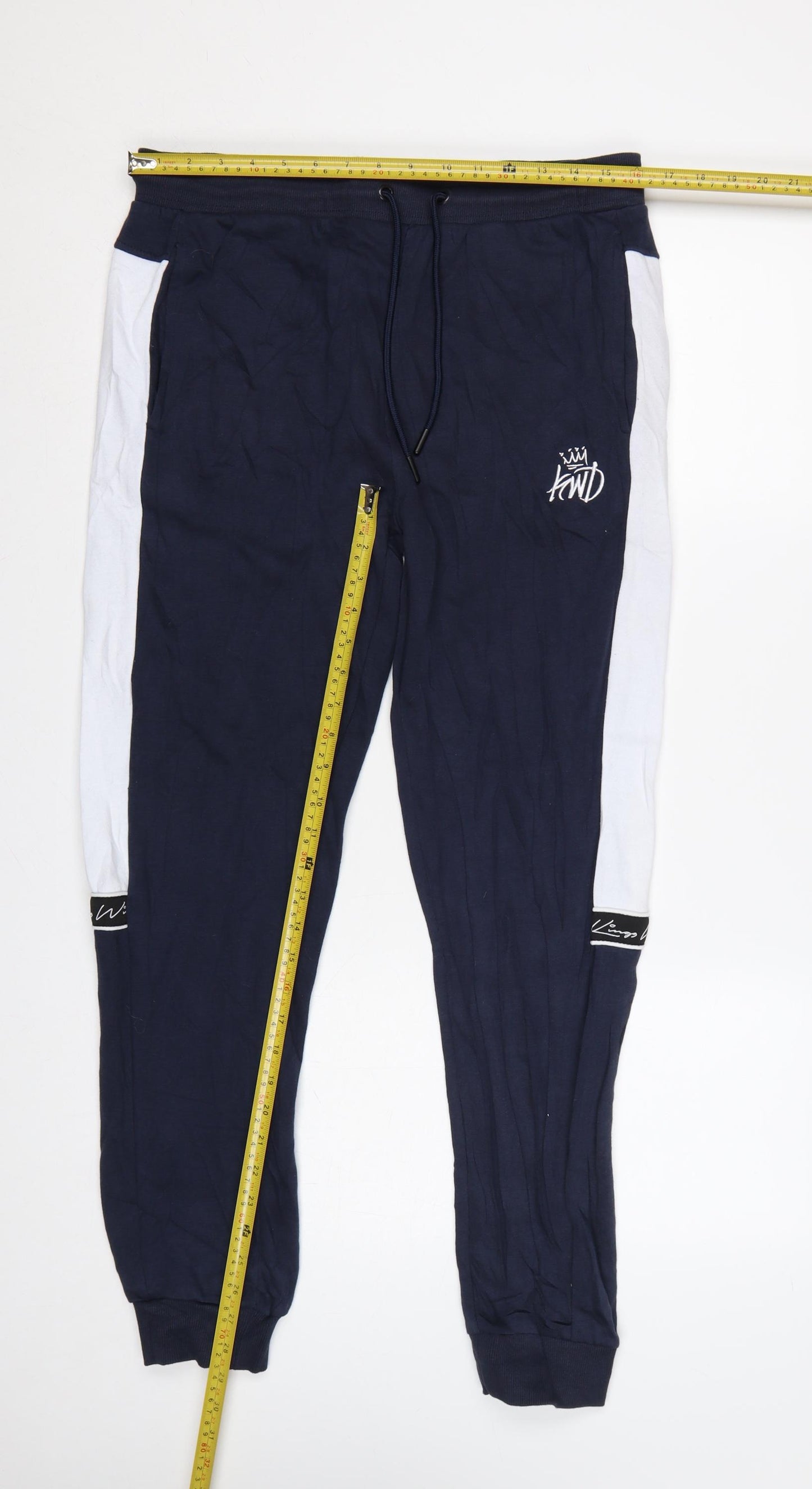 Kings Will Dream Men's Blue M Jogger Sweatpants Logo Drawstring