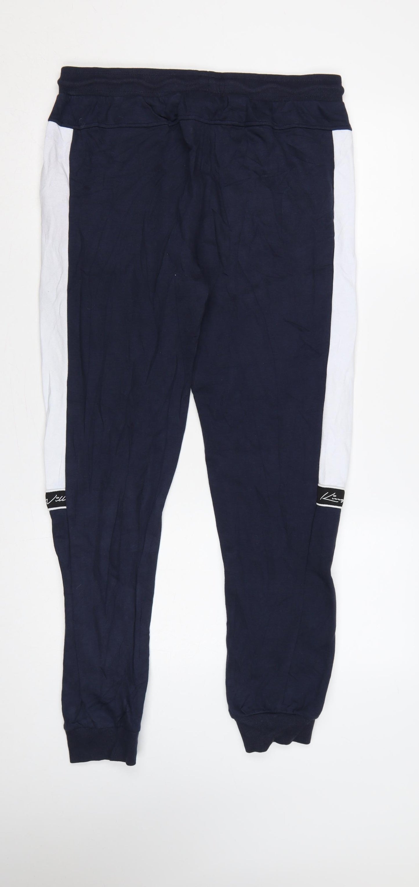Kings Will Dream Men's Blue M Jogger Sweatpants Logo Drawstring