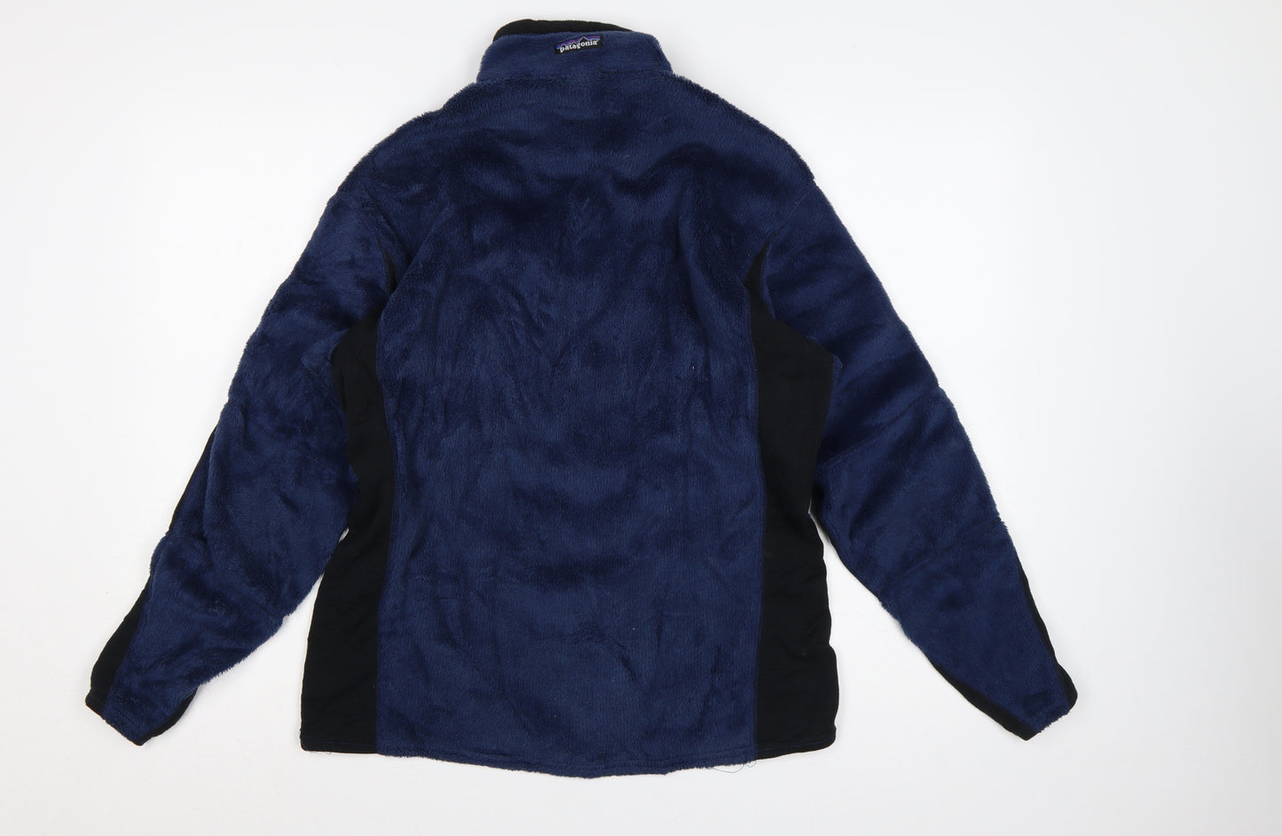 Patagonia Men’s Blue M Polartec 1/4 Zip Fleece Pullover Outdoor