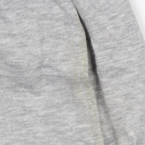 Nicce Men’s Grey Logo Fleece Jogger Sweatpants Size M