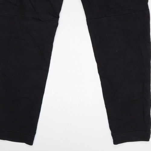 Pull&Bear Men’s Black M Cargo Jogger Trousers Drawstring